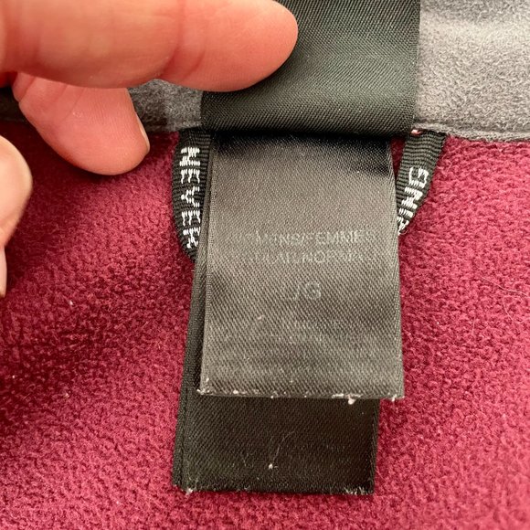 The North Face TNF APEX Softshell Jacket, Maroon, Size Large - Picture 10 of 11